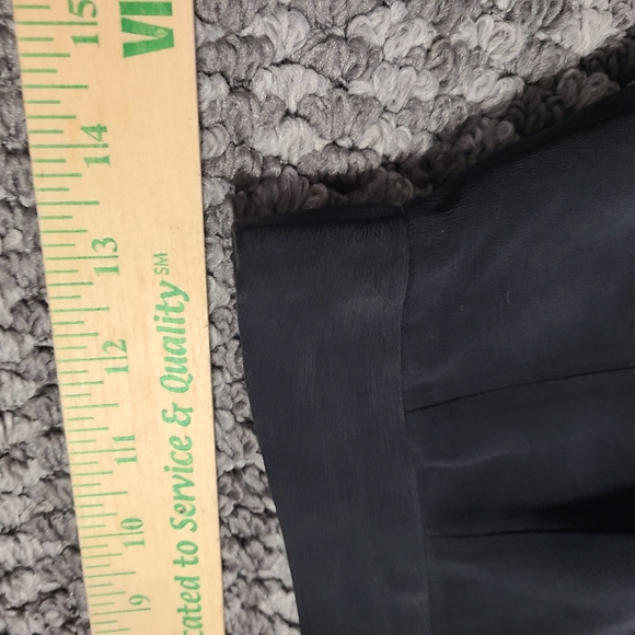 100% Silk Blouse Skirt Set Size 8 Due Per Due Vtg - Picture 7 of 16